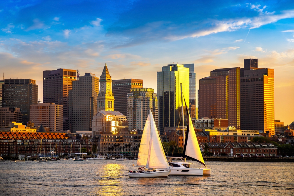 Yachts in Massachusetts | Verified Listings | Expert Tips | YATCO A sailboat sailing in Massachusetts at sunset. Discover verified yachts for sale in Massachusetts. Compare prices, specs, and get buying tips. Connect with trusted brokers through YATCO.