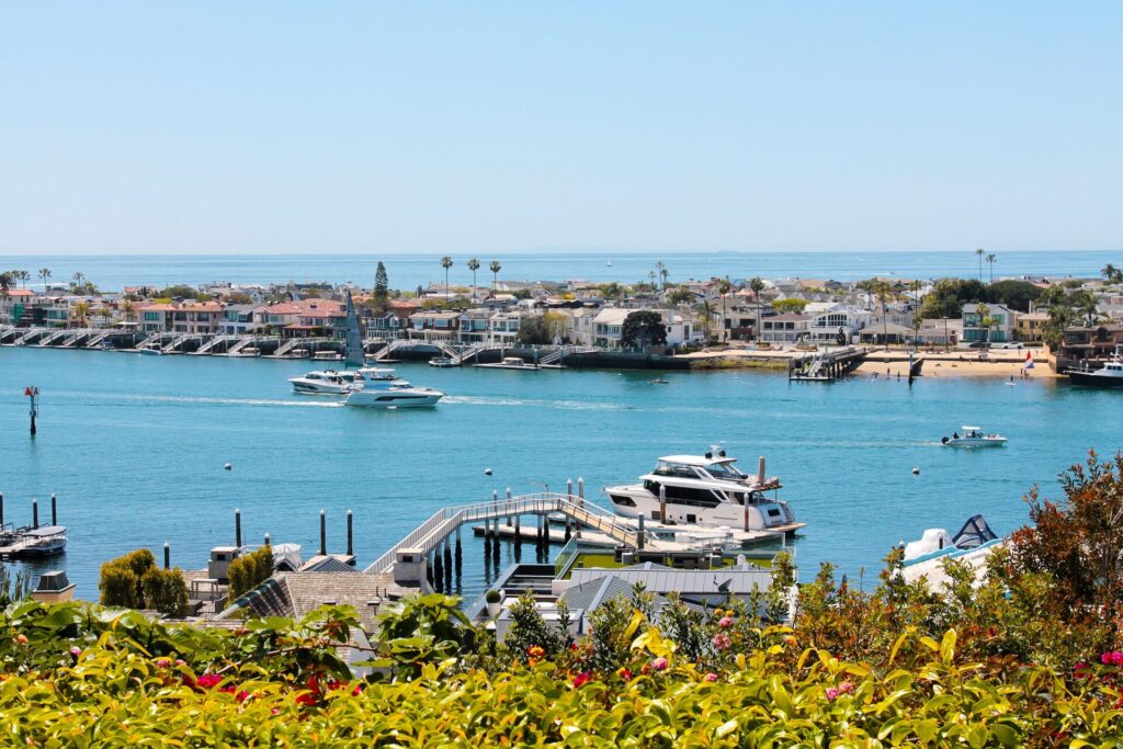 Yachts in Newport Beach & Orange County | Verified Listings A luxury yacht sailing in Newport Beach.