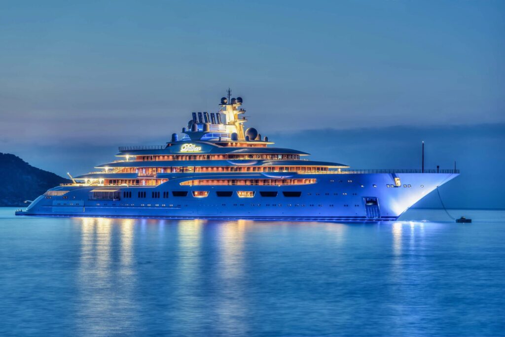 Billionaire Yachts & Luxury Superyachts | Verified Listings | YATCO DILBAR luxury superyacht.
