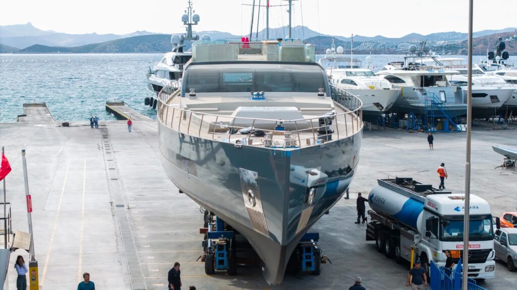 BOA Yachts Launches of Motorsailer BOA KINGDOM | YATCO BOA Kingdom Motorsailer by BOA Yachts.