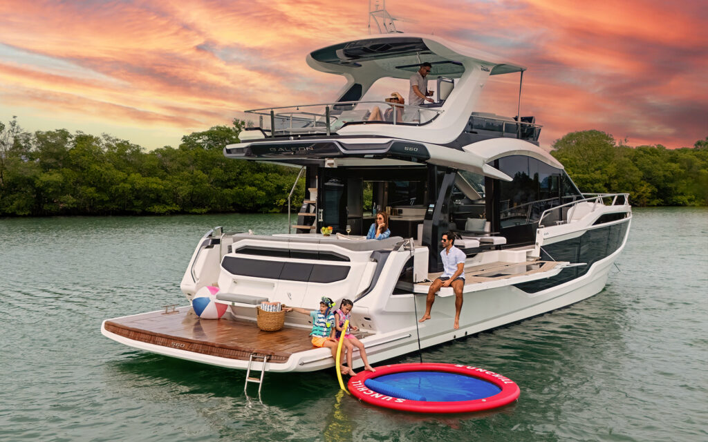 Galeon Yachts | Verified Listings & Buying Guide | YATCO A family on a Galeon yacht sailing on the ocean. Discover Galeon Yachts, their specs, prices, and market trends. Explore verified listings and expert buying tips with YATCO.