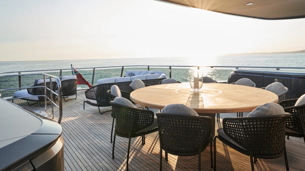 Princess Yachts | Verified Listings, Specs & Buying Tips | YATCO Princess X95 yacht Sun Deck.