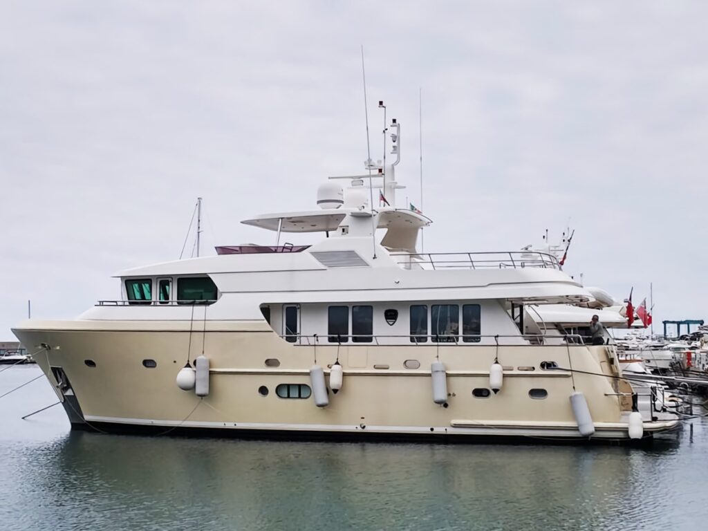Top 10 Largest Trawler Yachts for Sale in USA on YATCO SHEARWATER 1989 56' SEATON Trawler Yacht.