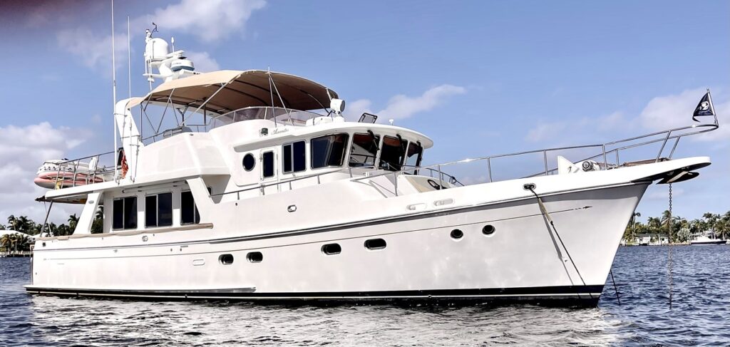 Top 10 Largest Trawler Yachts for Sale in USA on YATCO ASANTE 2005 59' 10" SELENE YACHTS Trawler Yacht.