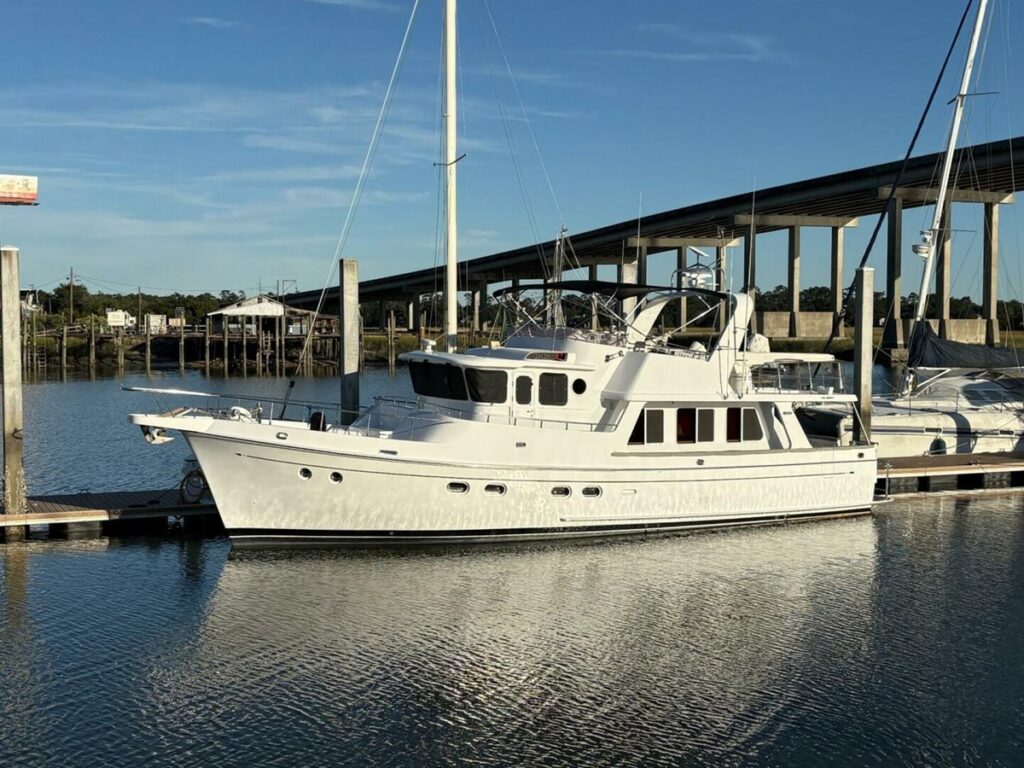 Top 10 Largest Trawler Yachts for Sale in USA on YATCO Ho Hum 2003 59' 10" SELENE YACHTS Trawler Yacht.